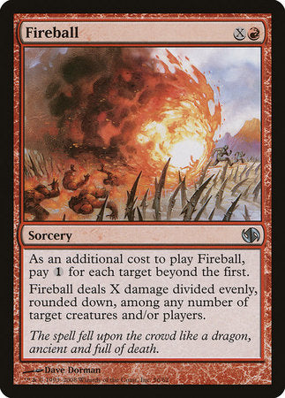 Fireball [Duel Decks: Jace vs. Chandra] | Jomio and Rueliete's Cards and Comics