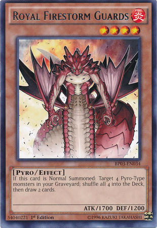 Royal Firestorm Guards [BP03-EN034] Rare | Jomio and Rueliete's Cards and Comics