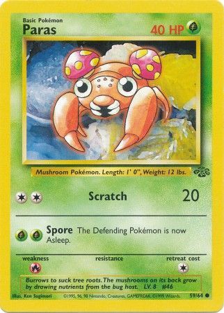 Paras (59/64) [Jungle Unlimited] | Jomio and Rueliete's Cards and Comics