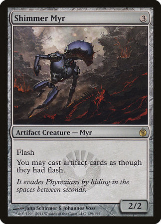 Shimmer Myr [Mirrodin Besieged] | Jomio and Rueliete's Cards and Comics