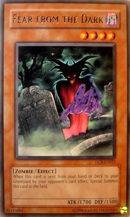 Fear from the Dark [DCR-EN025] Rare | Jomio and Rueliete's Cards and Comics