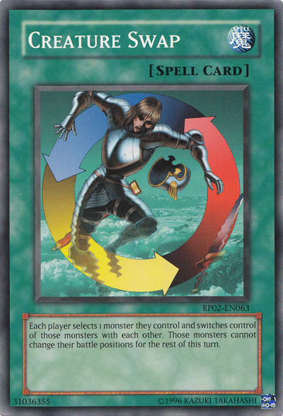 Creature Swap [RP02-EN063] Common | Jomio and Rueliete's Cards and Comics