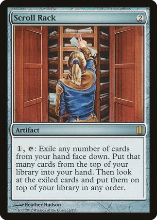 Scroll Rack [Commander's Arsenal] | Jomio and Rueliete's Cards and Comics