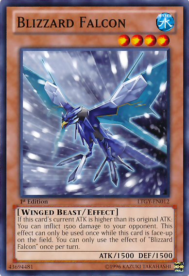 Blizzard Falcon [LTGY-EN012] Common | Jomio and Rueliete's Cards and Comics