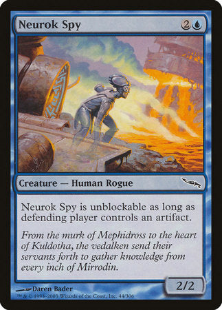 Neurok Spy [Mirrodin] | Jomio and Rueliete's Cards and Comics