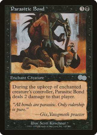 Parasitic Bond [Urza's Saga] | Jomio and Rueliete's Cards and Comics