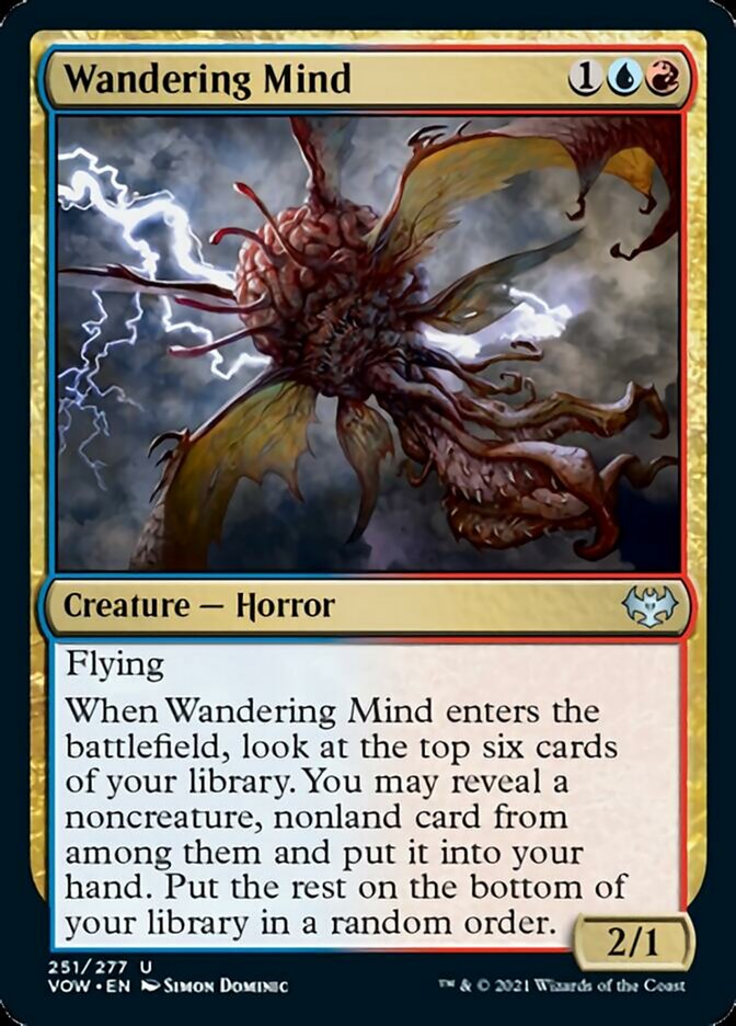 Wandering Mind [Innistrad: Crimson Vow] | Jomio and Rueliete's Cards and Comics