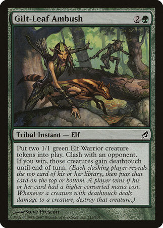 Gilt-Leaf Ambush [Lorwyn] | Jomio and Rueliete's Cards and Comics
