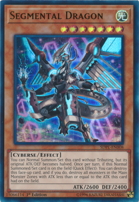 Segmental Dragon [SDPL-EN008] Ultra Rare | Jomio and Rueliete's Cards and Comics