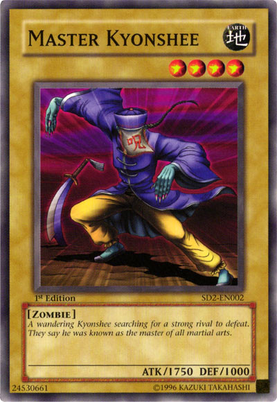 Master Kyonshee [SD2-EN002] Common | Jomio and Rueliete's Cards and Comics