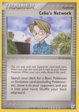 Celio's Network (8/12) [EX: Trainer Kit 2 - Minun] | Jomio and Rueliete's Cards and Comics