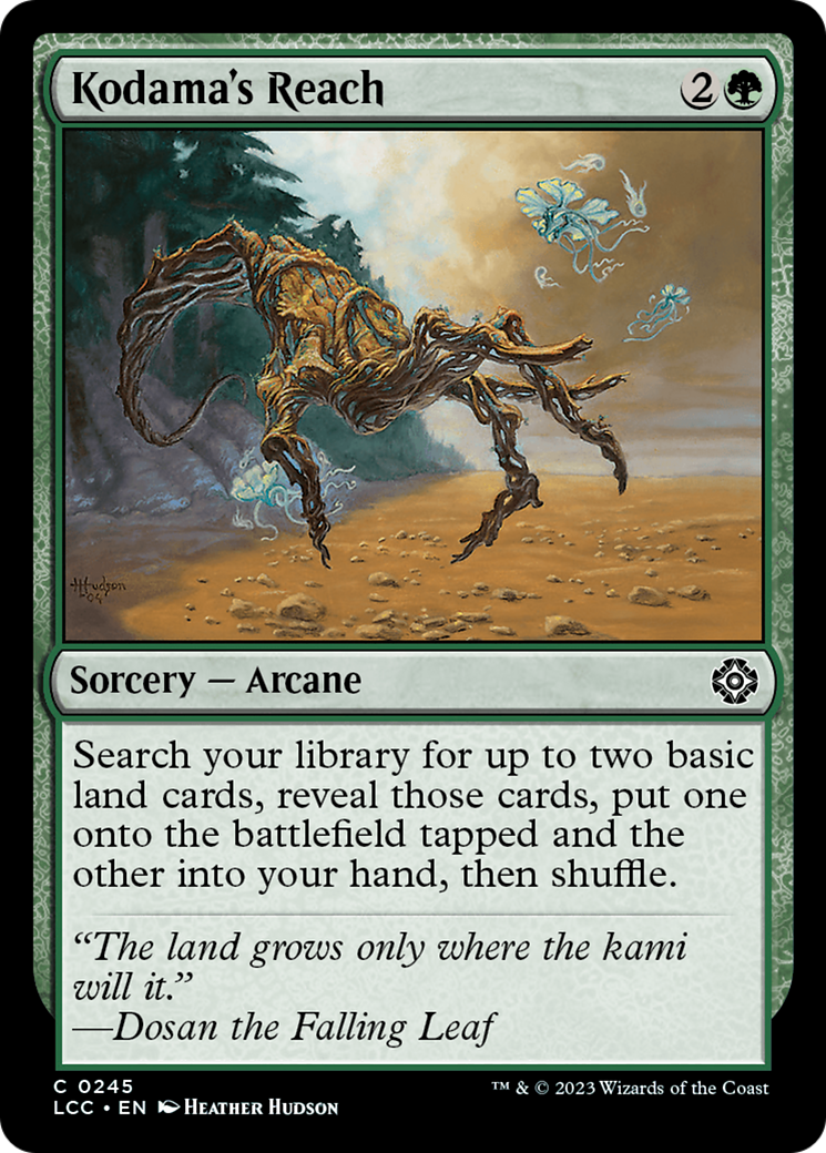 Kodama's Reach [The Lost Caverns of Ixalan Commander] | Jomio and Rueliete's Cards and Comics