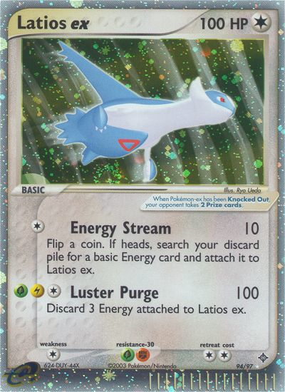 Latios ex (94/97) [EX: Dragon] | Jomio and Rueliete's Cards and Comics