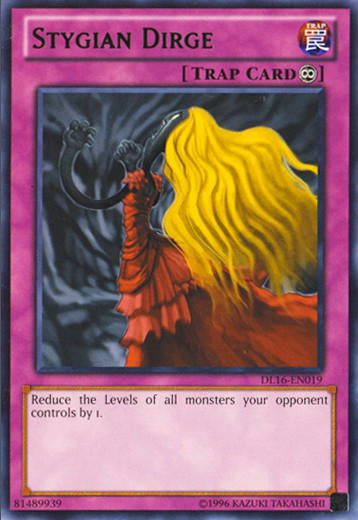 Stygian Dirge (Green) [DL16-EN019] Rare | Jomio and Rueliete's Cards and Comics