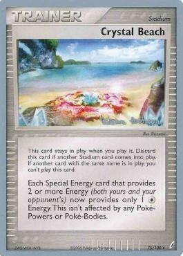 Crystal Beach (75/100) (Intimidation - Tristan Robinson) [World Championships 2008] | Jomio and Rueliete's Cards and Comics