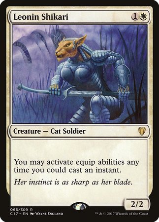 Leonin Shikari [Commander 2017] | Jomio and Rueliete's Cards and Comics