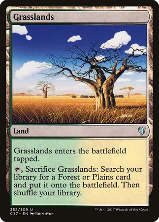 Grasslands [Commander 2017] | Jomio and Rueliete's Cards and Comics