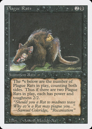 Plague Rats [Revised Edition] | Jomio and Rueliete's Cards and Comics
