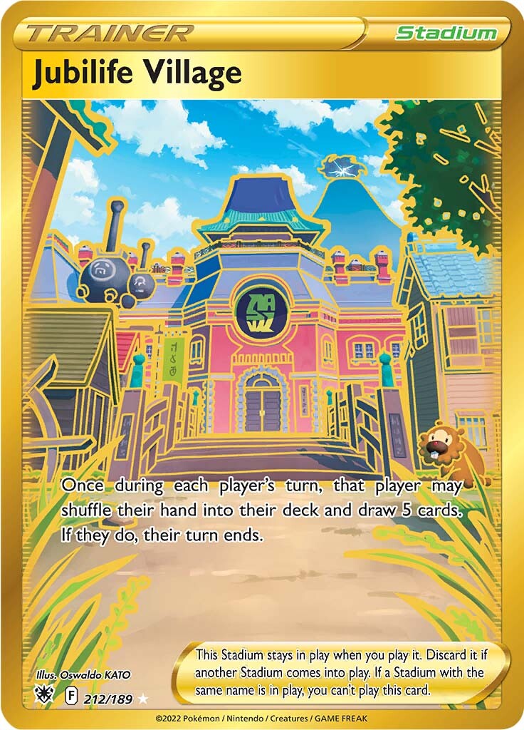 Jubilife Village (212/189) [Sword & Shield: Astral Radiance] | Jomio and Rueliete's Cards and Comics