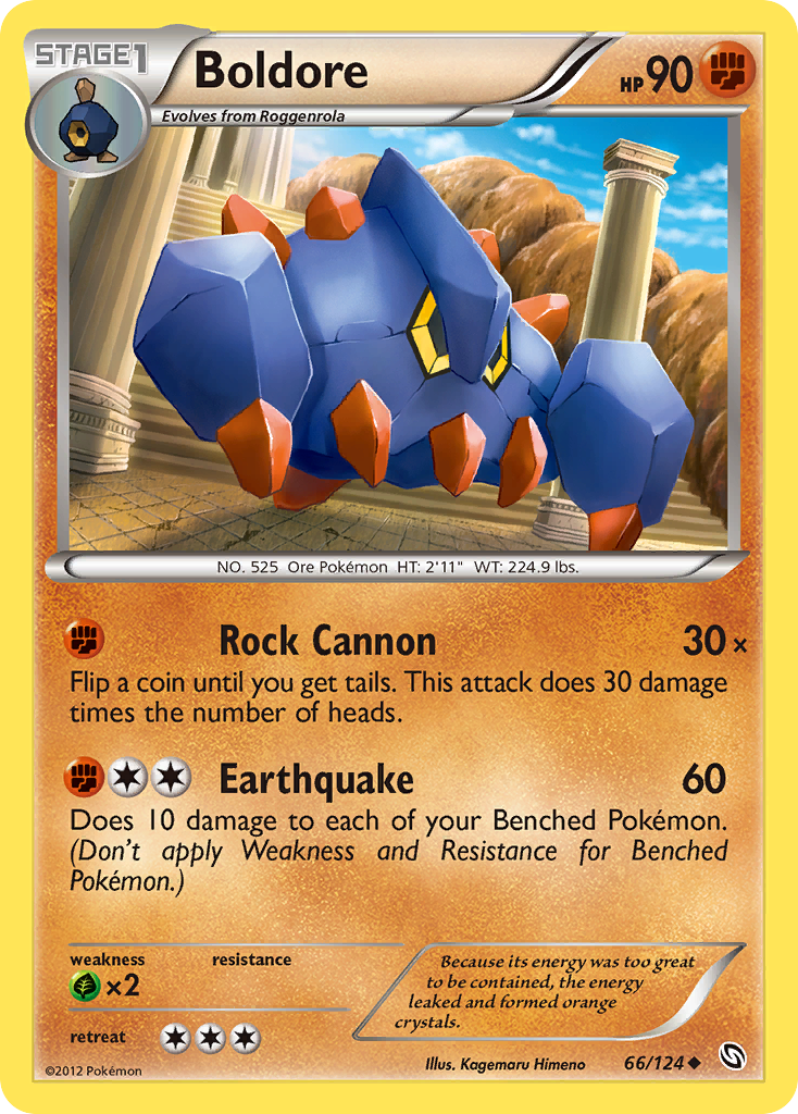 Boldore (66/124) [Black & White: Dragons Exalted] | Jomio and Rueliete's Cards and Comics