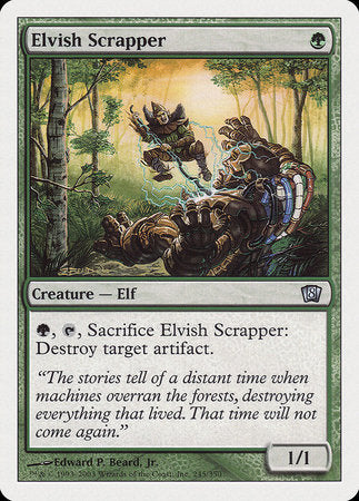 Elvish Scrapper [Eighth Edition] | Jomio and Rueliete's Cards and Comics