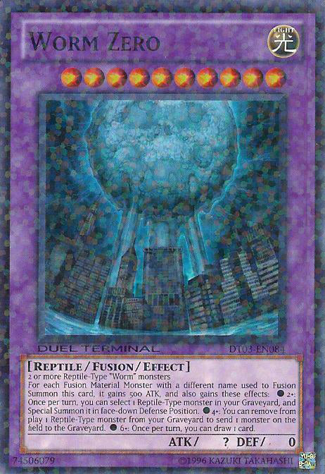 Worm Zero [DT03-EN084] Super Rare | Jomio and Rueliete's Cards and Comics