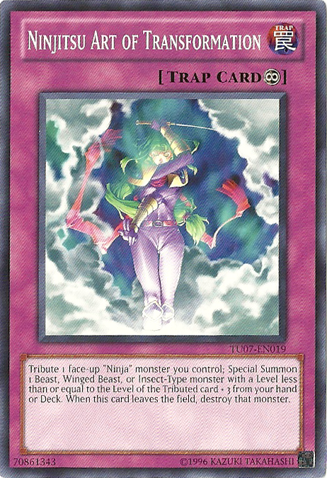 Ninjitsu Art of Transformation [TU07-EN019] Common | Jomio and Rueliete's Cards and Comics