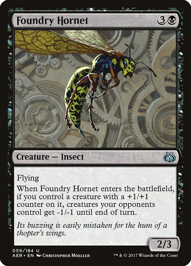 Foundry Hornet [Aether Revolt] | Jomio and Rueliete's Cards and Comics