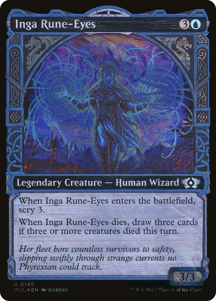 Inga Rune-Eyes (Halo Foil) [Multiverse Legends] | Jomio and Rueliete's Cards and Comics