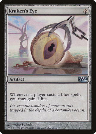 Kraken's Eye [Magic 2012] | Jomio and Rueliete's Cards and Comics