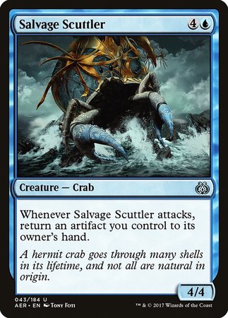 Salvage Scuttler [Aether Revolt] | Jomio and Rueliete's Cards and Comics