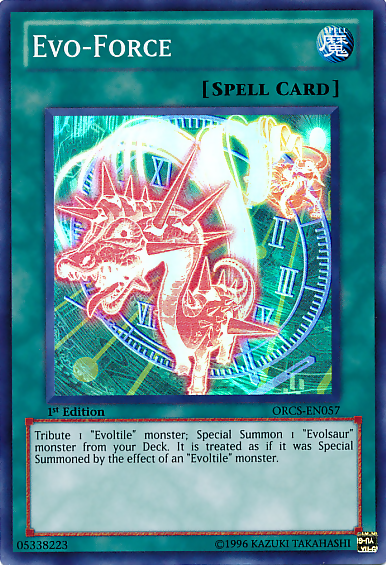 Evo-Force [ORCS-EN057] Super Rare | Jomio and Rueliete's Cards and Comics