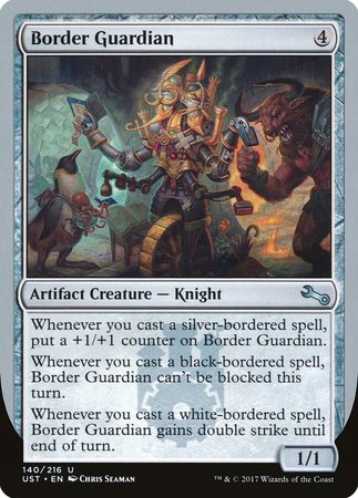 Border Guardian [Unstable] | Jomio and Rueliete's Cards and Comics