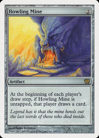 Howling Mine [Ninth Edition] | Jomio and Rueliete's Cards and Comics
