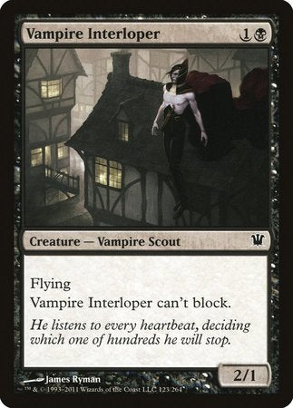 Vampire Interloper [Innistrad] | Jomio and Rueliete's Cards and Comics