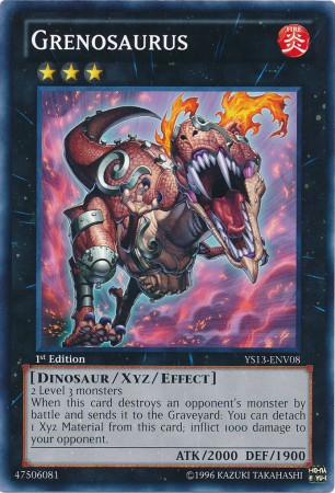 Grenosaurus [YS13-ENV08] Common | Jomio and Rueliete's Cards and Comics