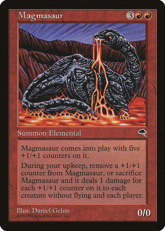 Magmasaur [Tempest] | Jomio and Rueliete's Cards and Comics