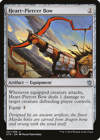 Heart-Piercer Bow [Khans of Tarkir] | Jomio and Rueliete's Cards and Comics