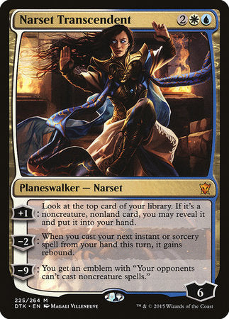 Narset Transcendent [Dragons of Tarkir] | Jomio and Rueliete's Cards and Comics