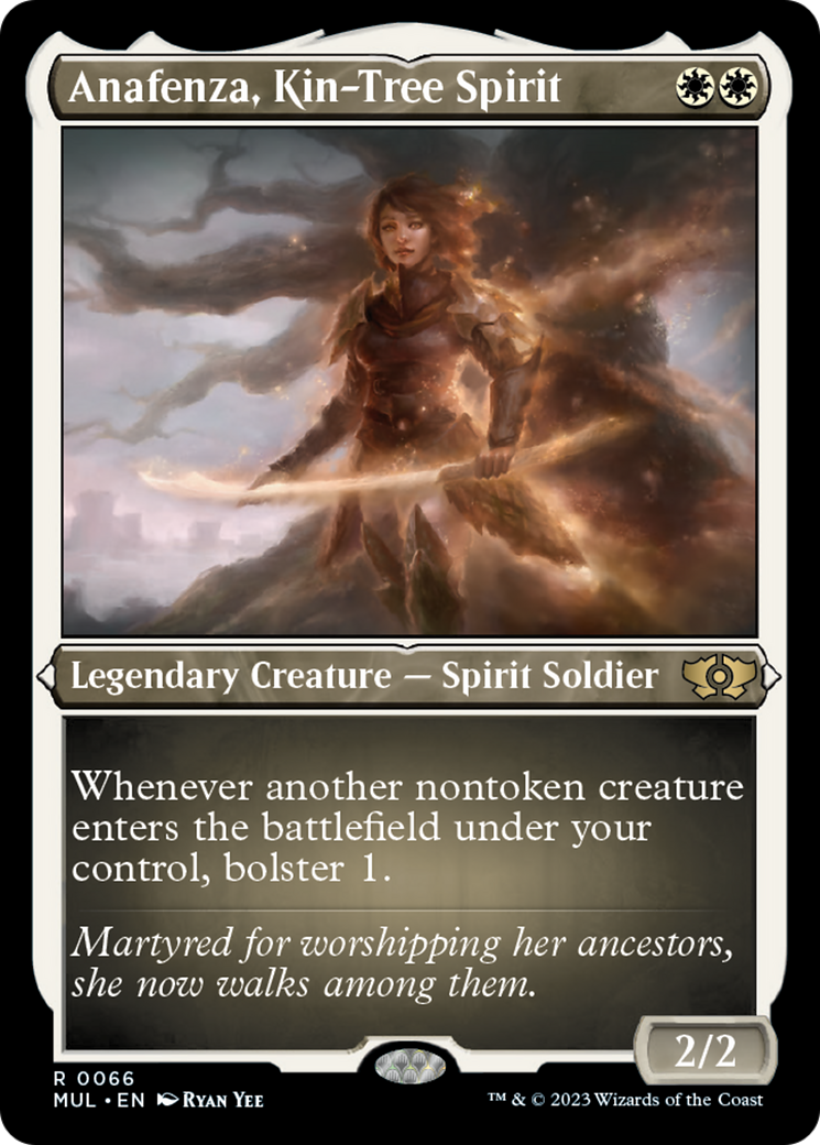 Anafenza, Kin-Tree Spirit (Foil Etched) [Multiverse Legends] | Jomio and Rueliete's Cards and Comics