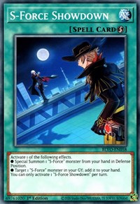 S-Force Showdown [BLVO-EN058] Common | Jomio and Rueliete's Cards and Comics