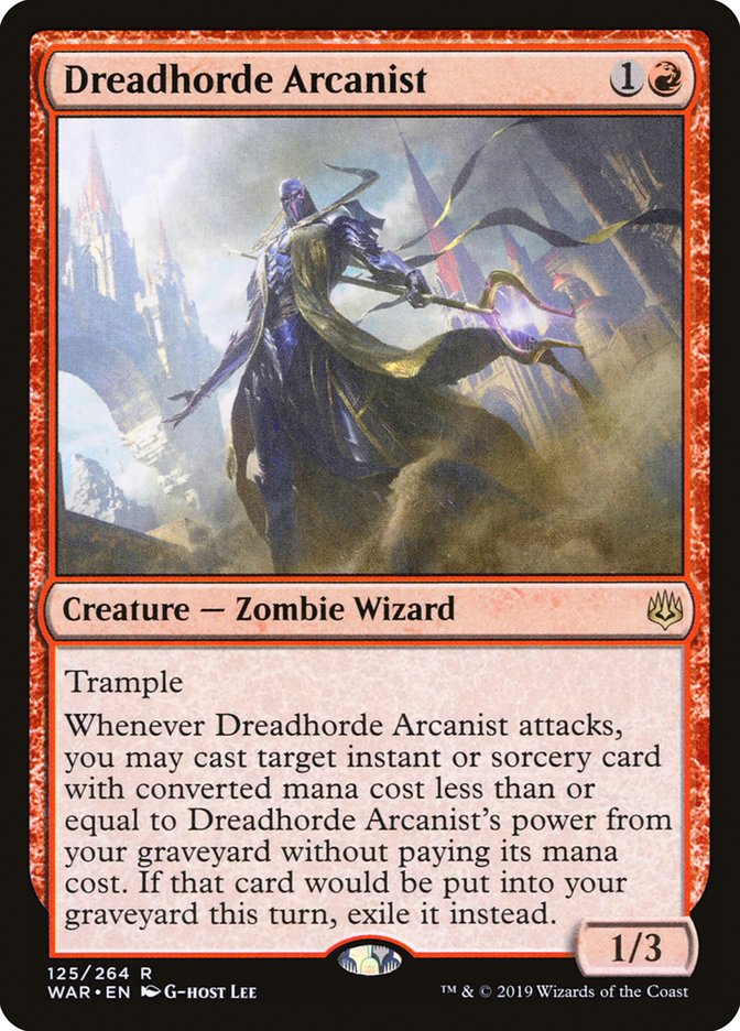 Dreadhorde Arcanist [War of the Spark] | Jomio and Rueliete's Cards and Comics