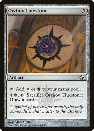 Orzhov Cluestone [Dragon's Maze] | Jomio and Rueliete's Cards and Comics
