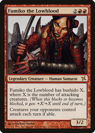 Fumiko the Lowblood [Betrayers of Kamigawa] | Jomio and Rueliete's Cards and Comics