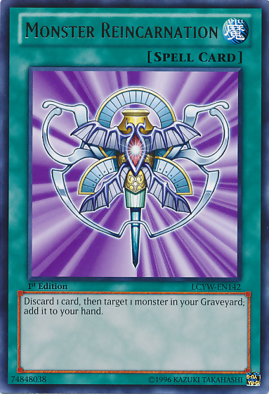 Monster Reincarnation [LCYW-EN142] Rare | Jomio and Rueliete's Cards and Comics