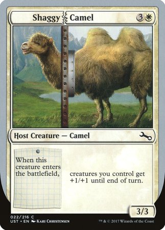 Shaggy Camel [Unstable] | Jomio and Rueliete's Cards and Comics