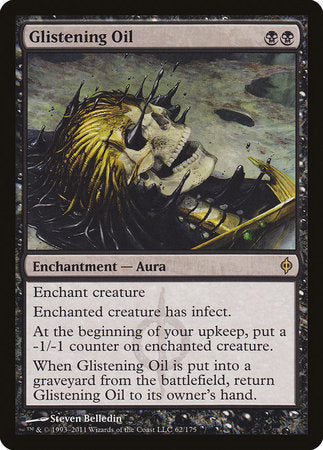 Glistening Oil [New Phyrexia] | Jomio and Rueliete's Cards and Comics
