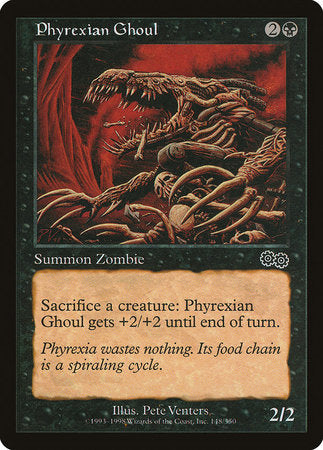 Phyrexian Ghoul [Urza's Saga] | Jomio and Rueliete's Cards and Comics
