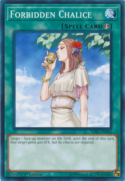 Forbidden Chalice [SDPL-EN024] Common | Jomio and Rueliete's Cards and Comics