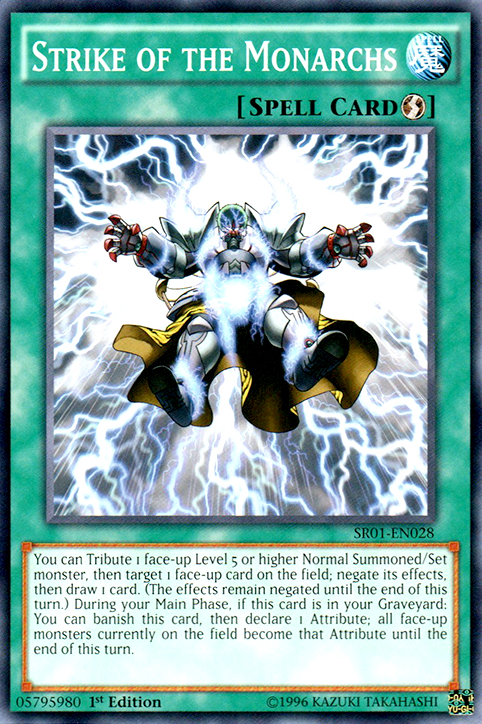 Strike of the Monarchs [SR01-EN028] Common | Jomio and Rueliete's Cards and Comics